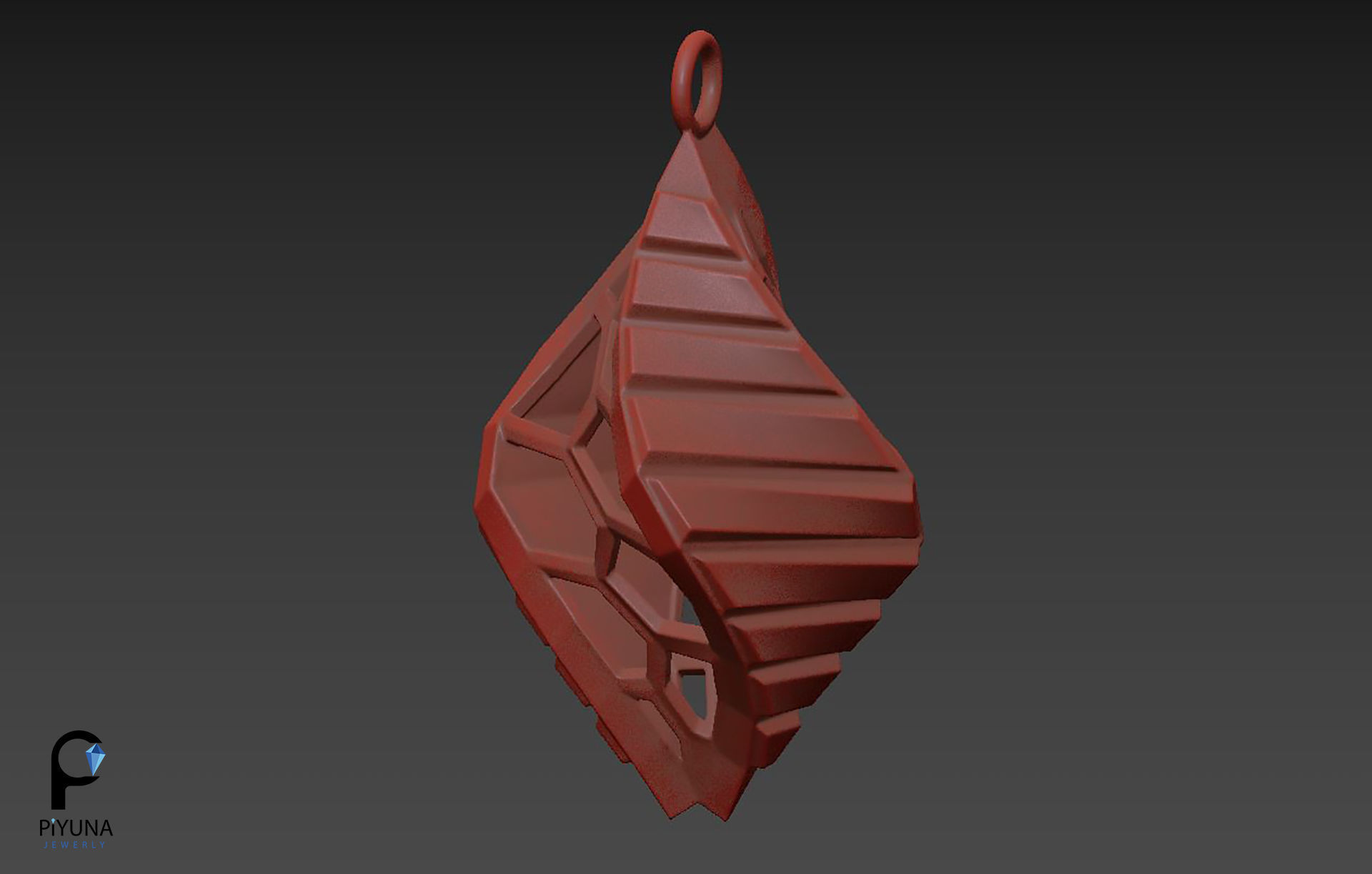 Pendant 064 3D print model_6