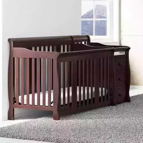 Portofino Standard Convertible Crib  3D model