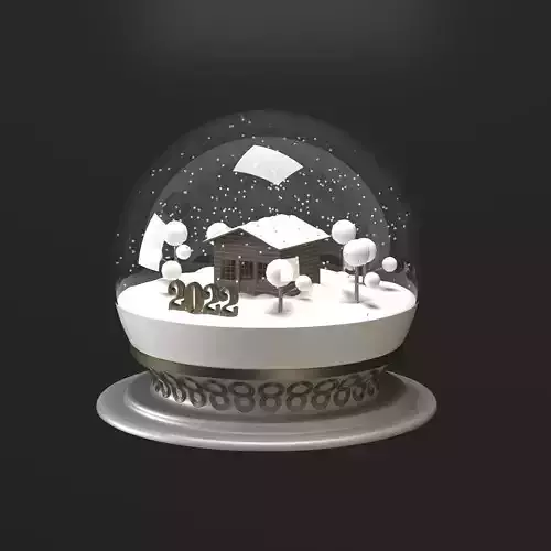 Snow Globe Home decor ornament