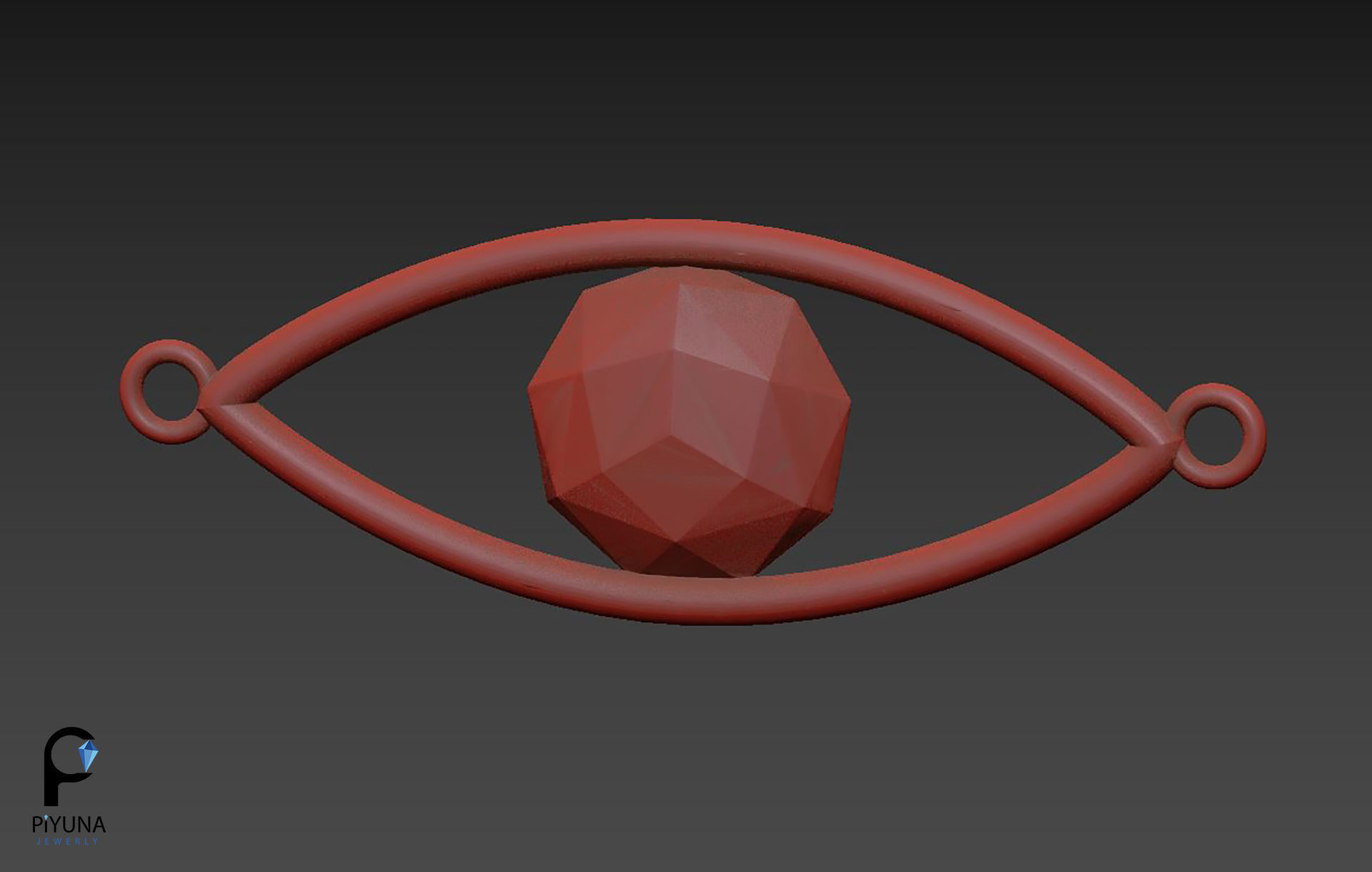 Pendant 066 3D print model_6