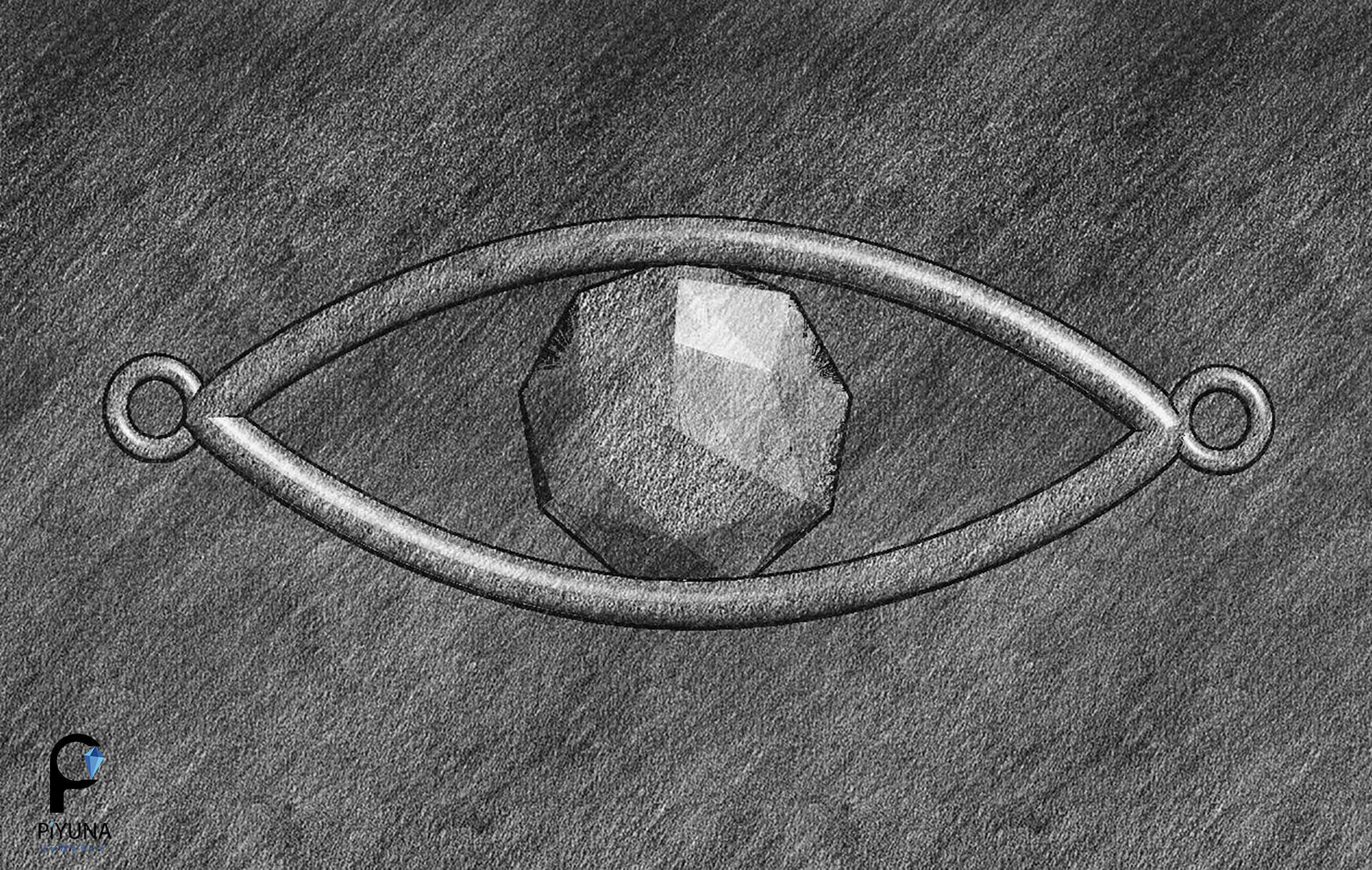 Pendant 066 3D print model_7