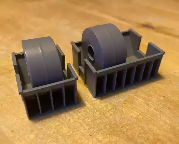 Model Railway - Rolled Steel Coil and Containers 3D print model