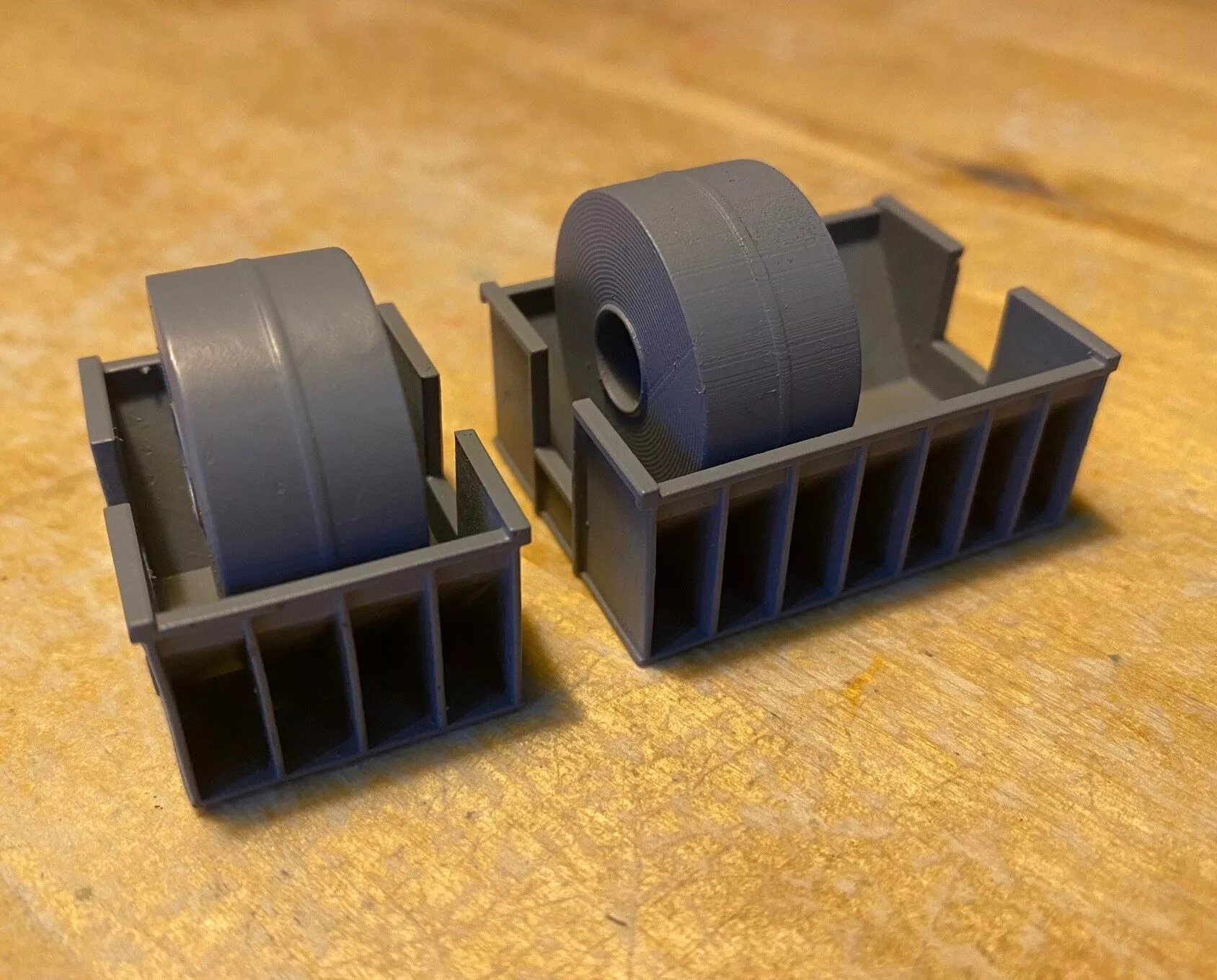 Model Railway - Rolled Steel Coil and Containers 3D print model