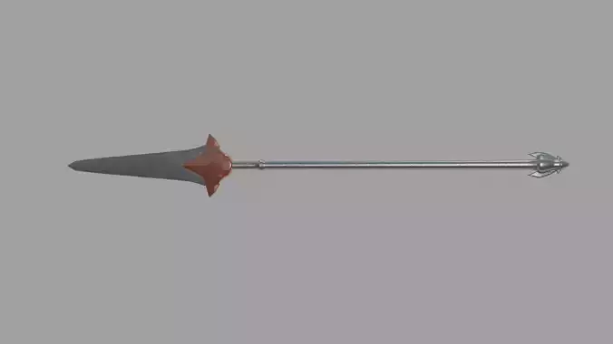 SwordSpear metal spear 3D model