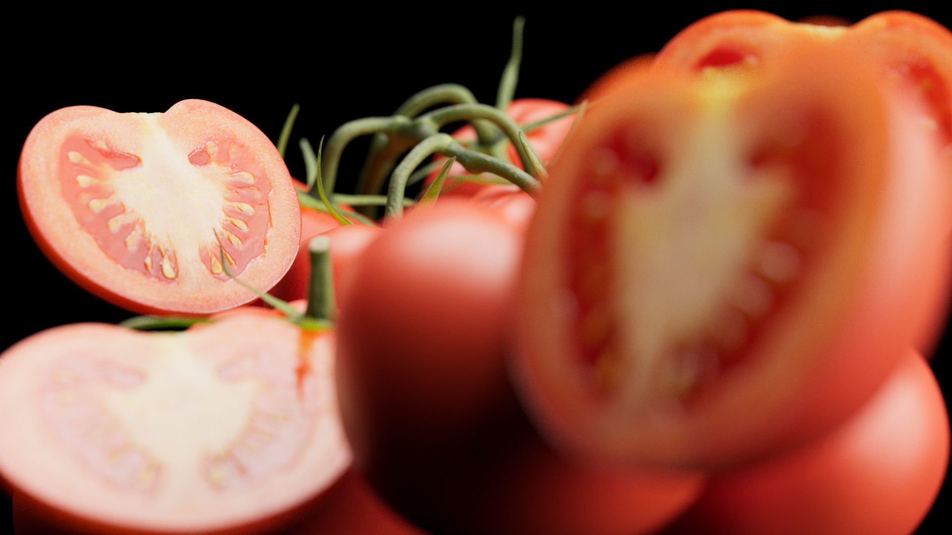 Tomatoes 3D model_5