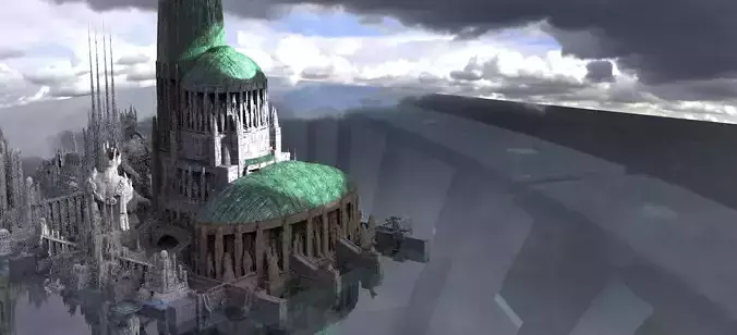 Green Towers Kitbash