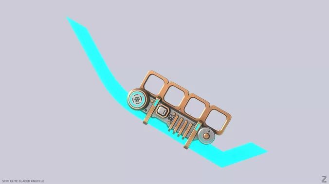 Sci fi elite bladed knuckle