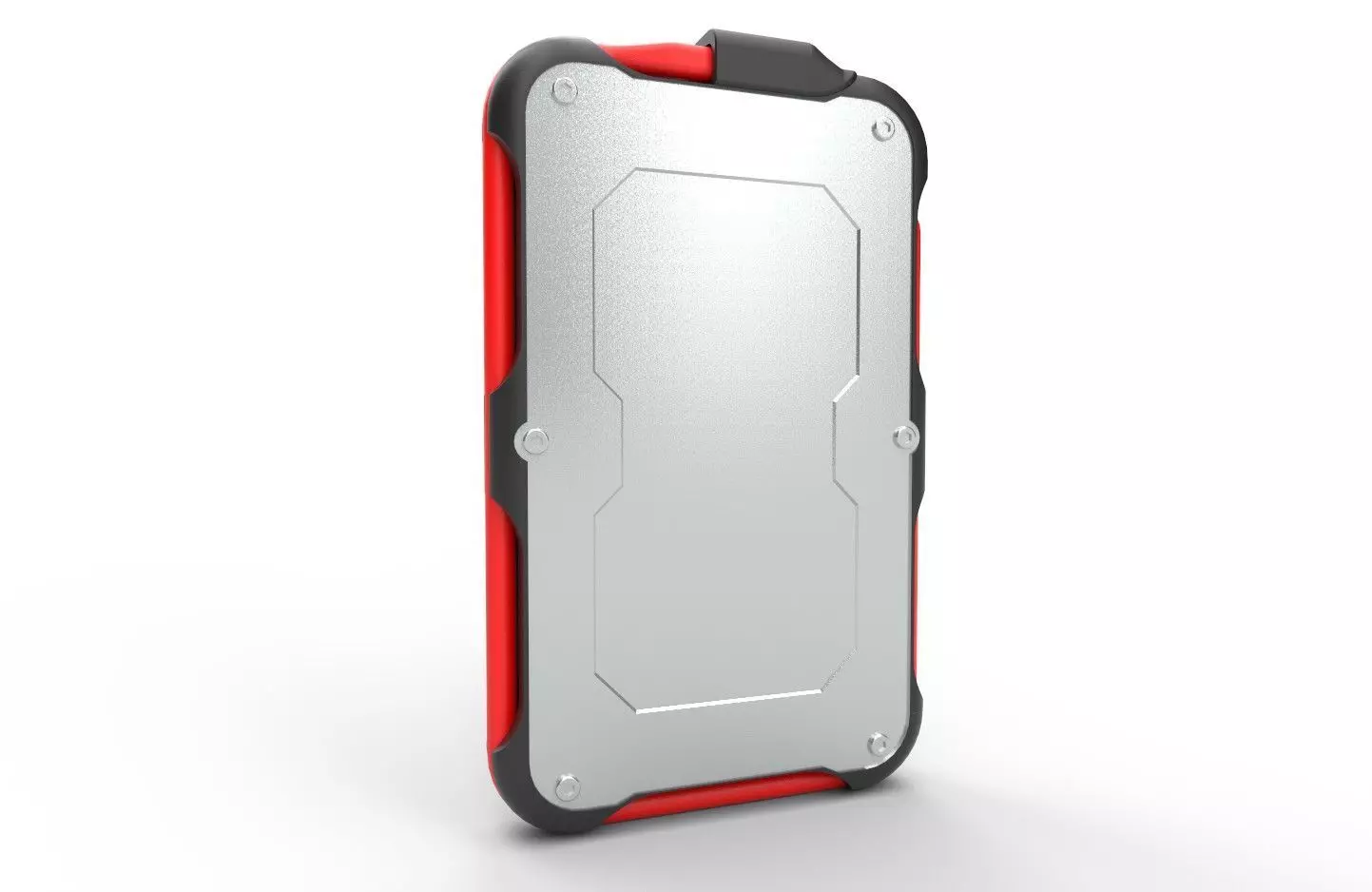 Titanium One Portable External SSD 250GB Low-poly 3D model_0