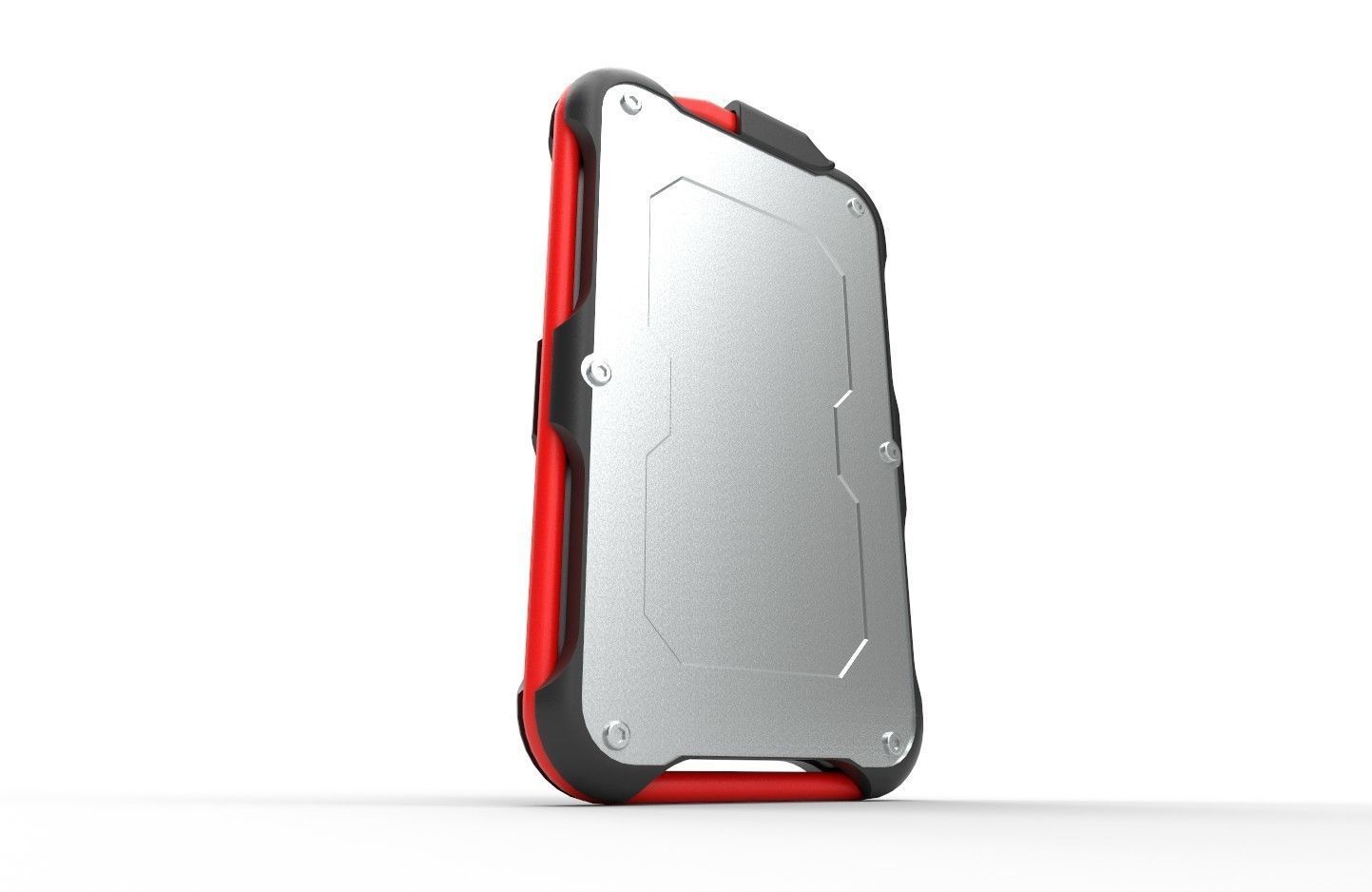 Titanium One Portable External SSD 250GB Low-poly 3D model_5