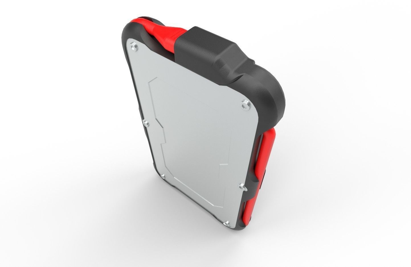 Titanium One Portable External SSD 250GB Low-poly 3D model_3