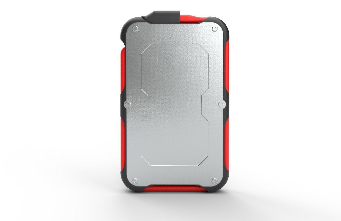 Titanium One Portable External SSD 250GB Low-poly 3D model_9