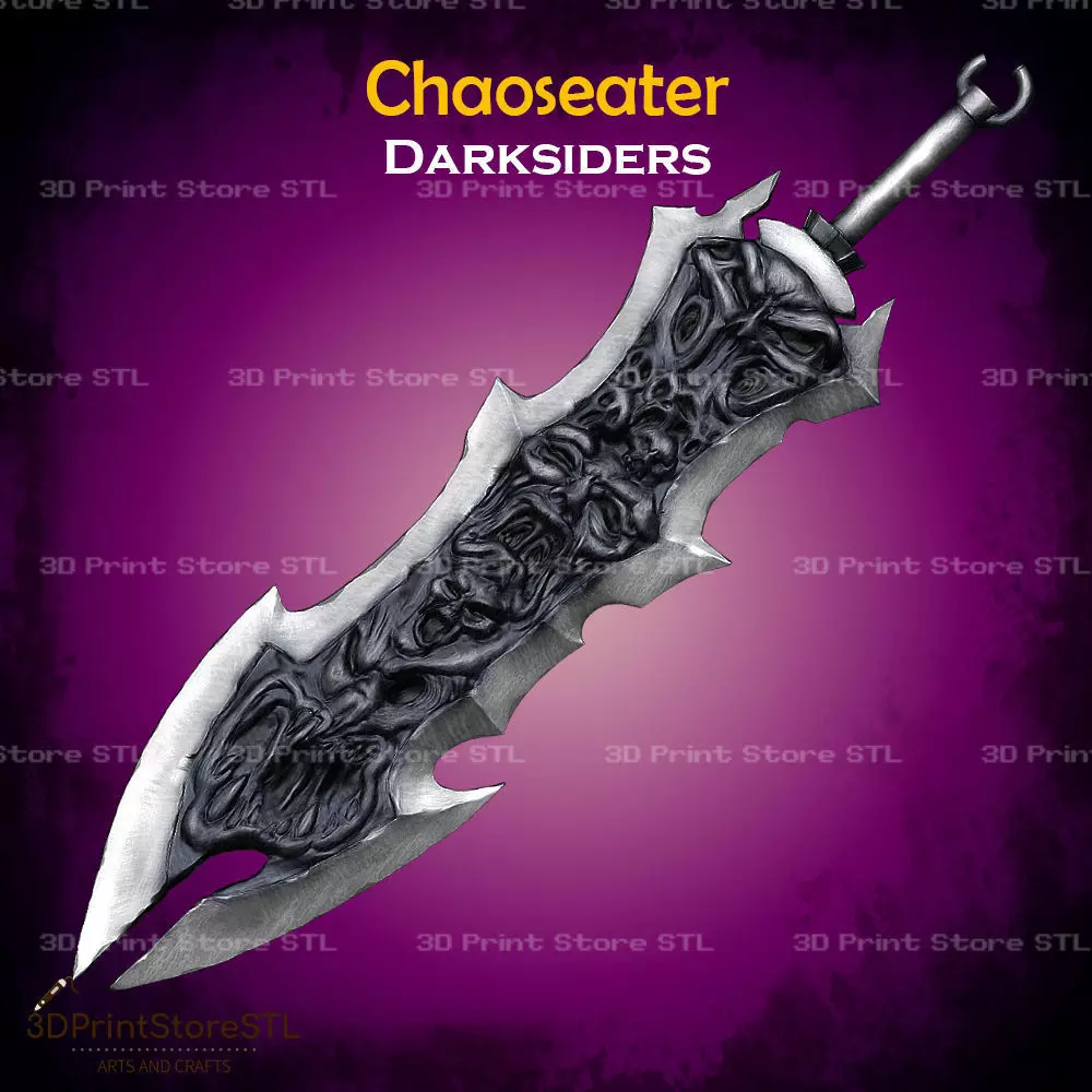 Chaoseater Cosplay Darksiders - STL File 3D print model_0