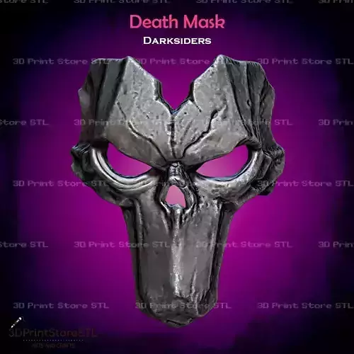 Death Mask Cosplay Darksiders - STL File 3D print model