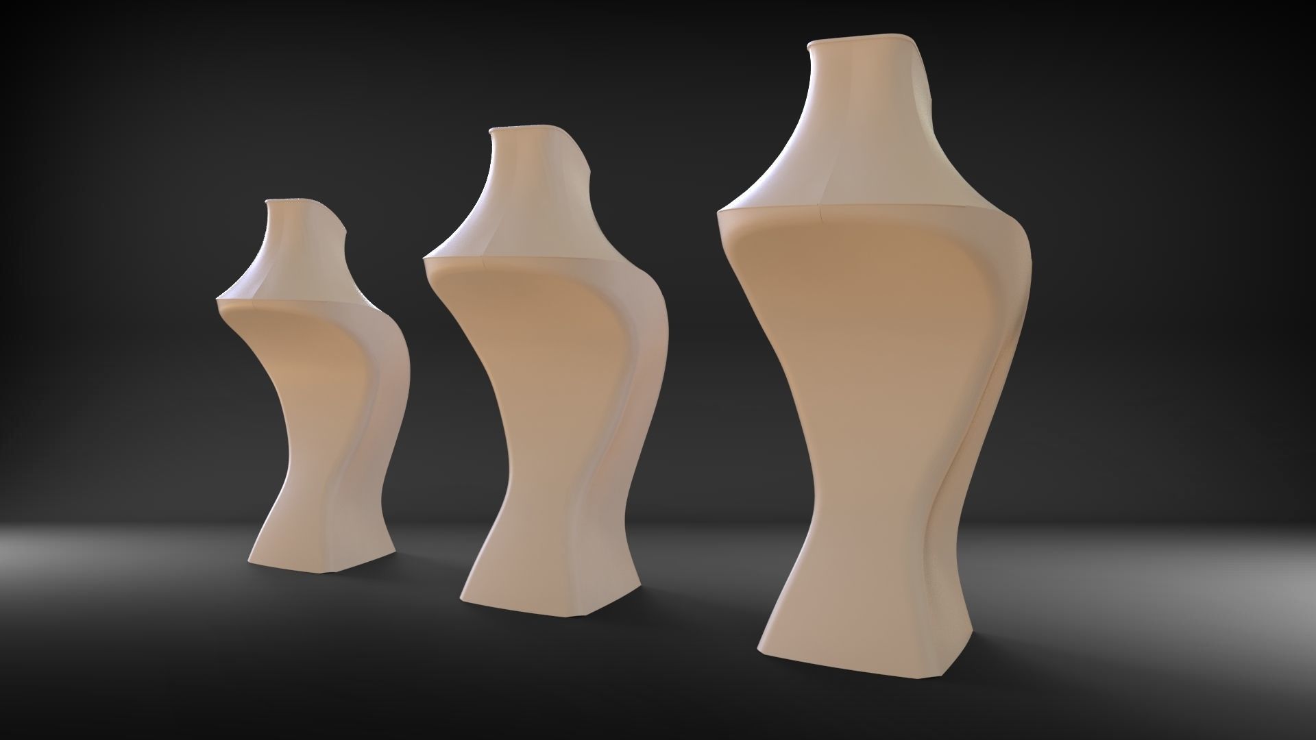 Display Model- Leo Bust Model 3D model_2