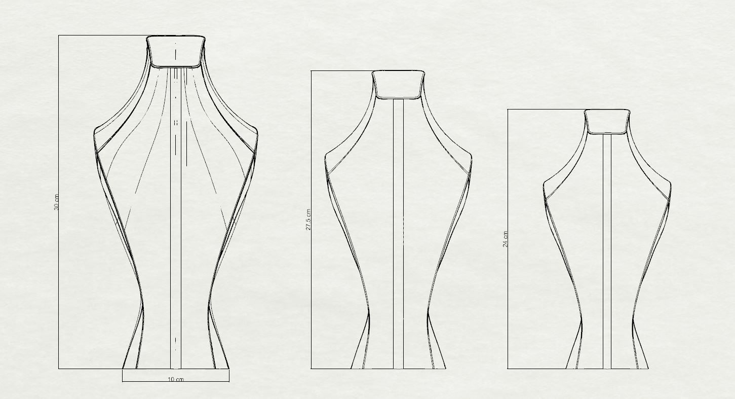 Display Model- Leo Bust Model 3D model_4