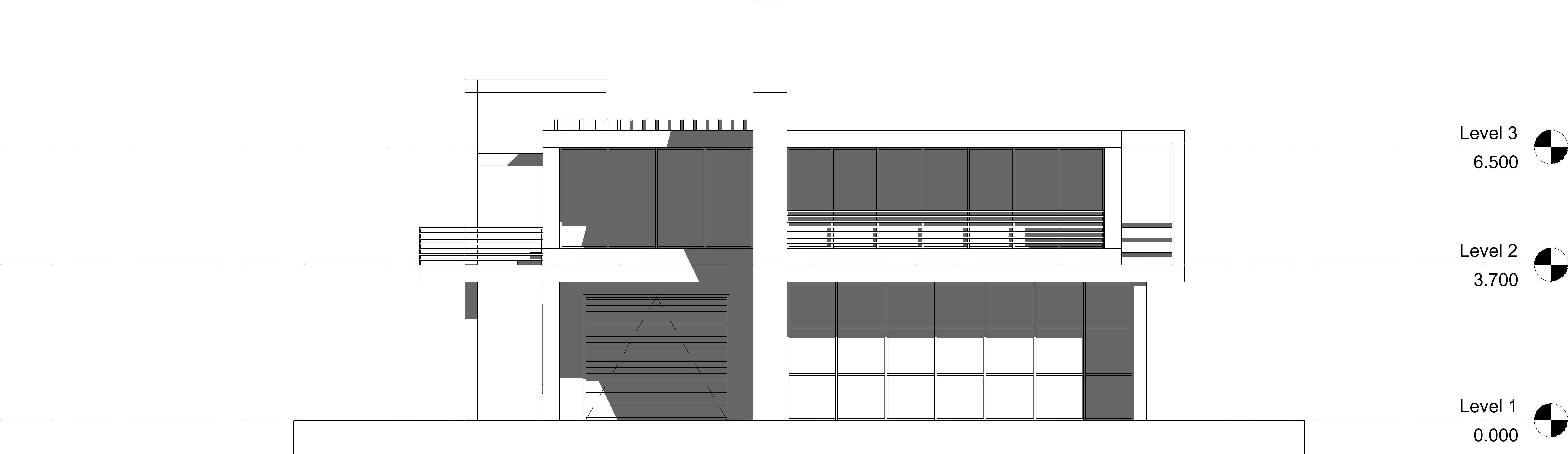 Modern Building  N10 3D model_12