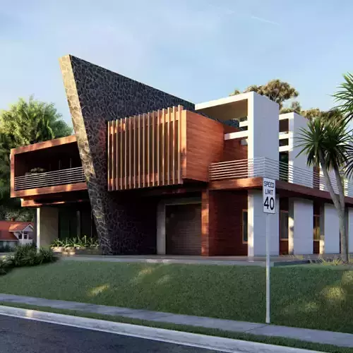 Modern Building  N10 3D model