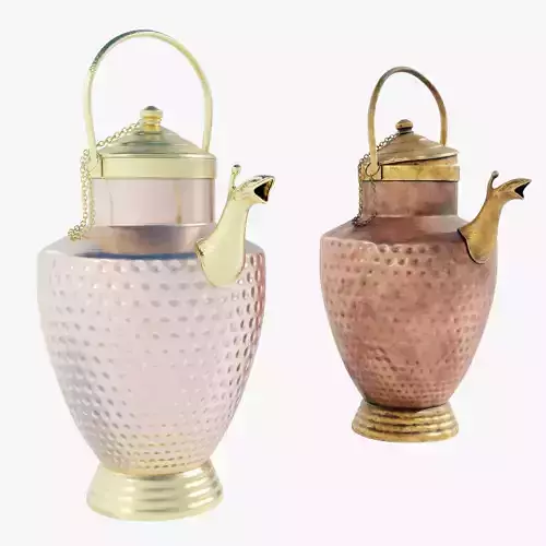Italian Copper Pitcher