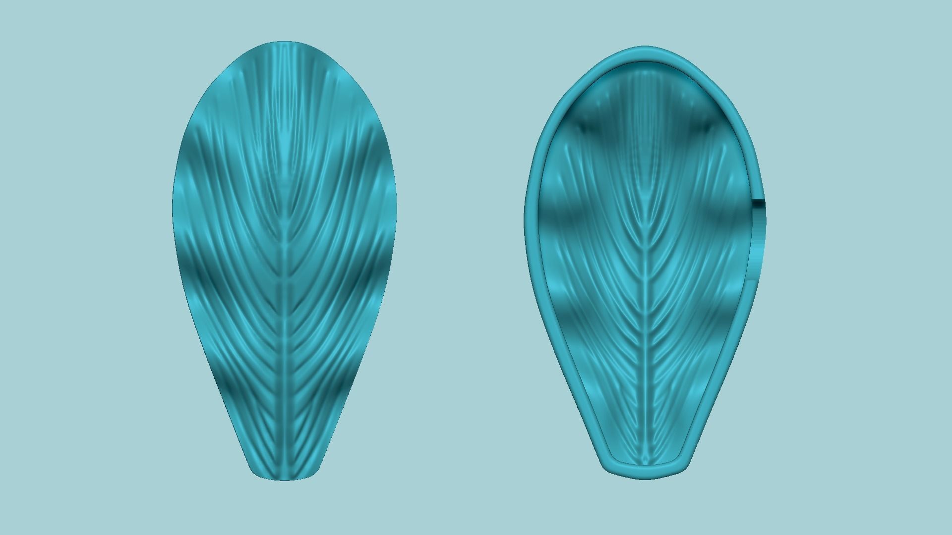 Magnolia Leaf - Molding Arrangement EVA Foam Craft 3D print model_1