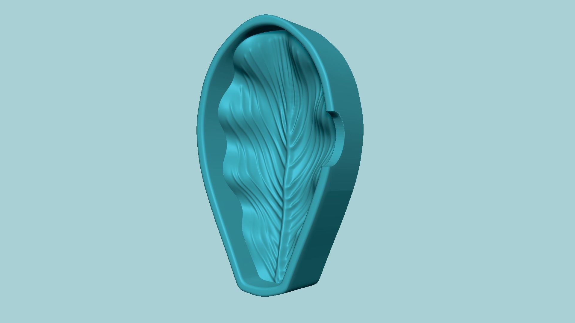 Magnolia Leaf - Molding Arrangement EVA Foam Craft 3D print model_8