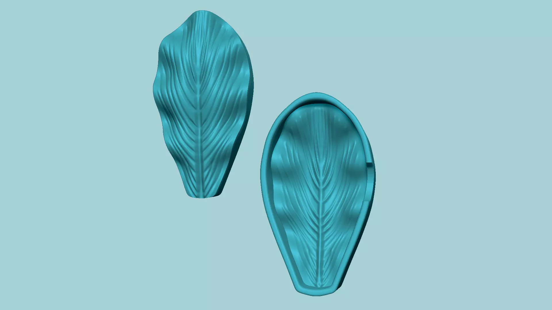 Magnolia Leaf - Molding Arrangement EVA Foam Craft 3D print model_0