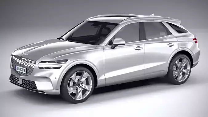 Genessis Electrified GV70 2023 3D model