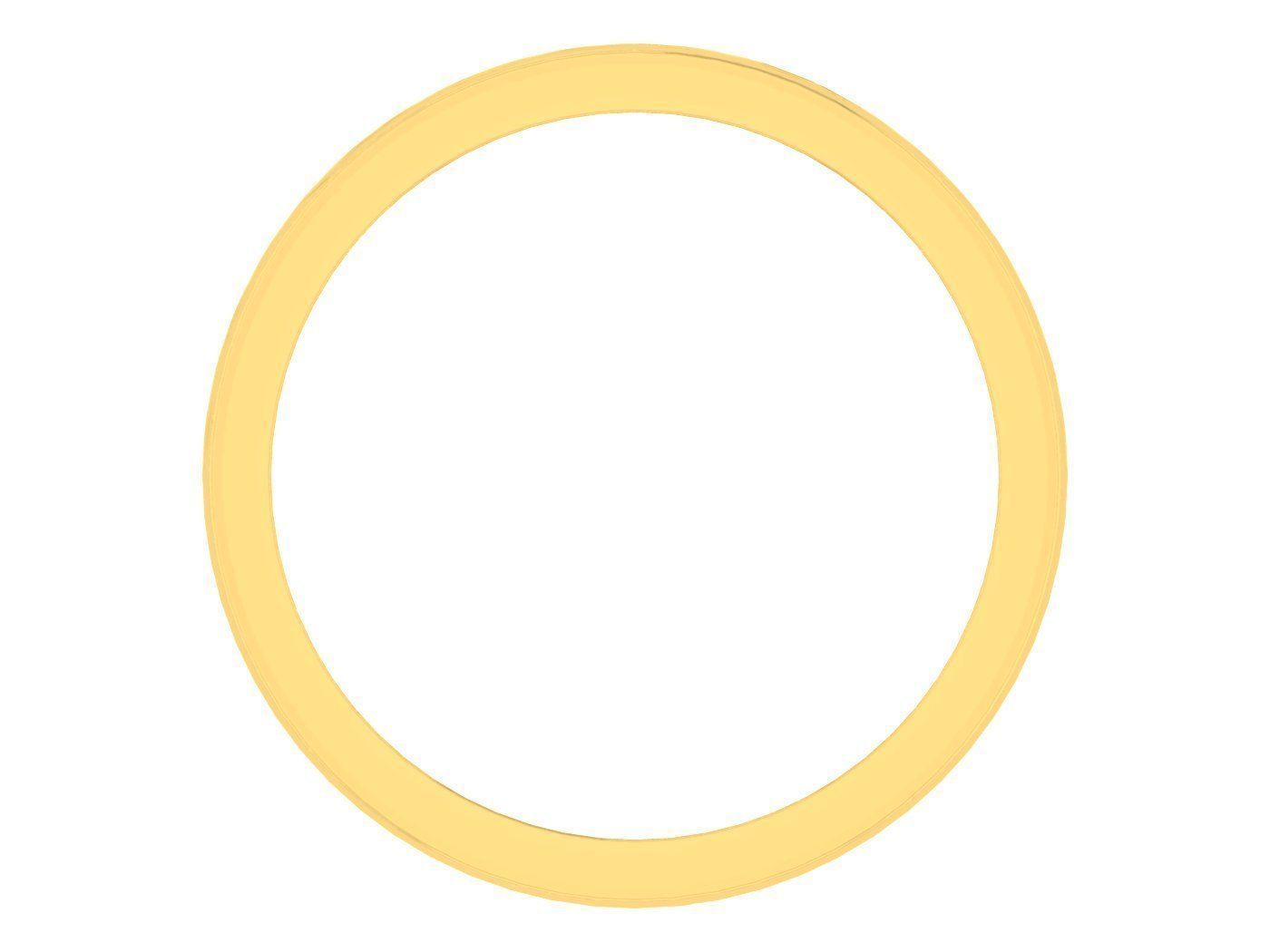 DIAMOND BAND RING R17 3D print model_1