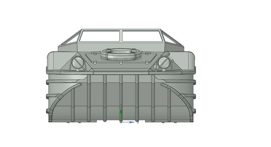 Alternative  WPL B36 chassis 3D print model DUKW  3D print model_4