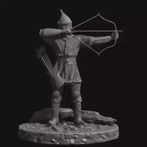 Archery - Ottoman 3d model