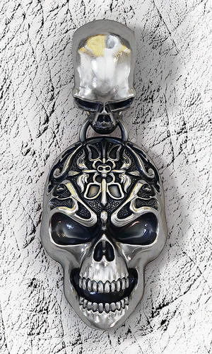 pendant skull 3D print model