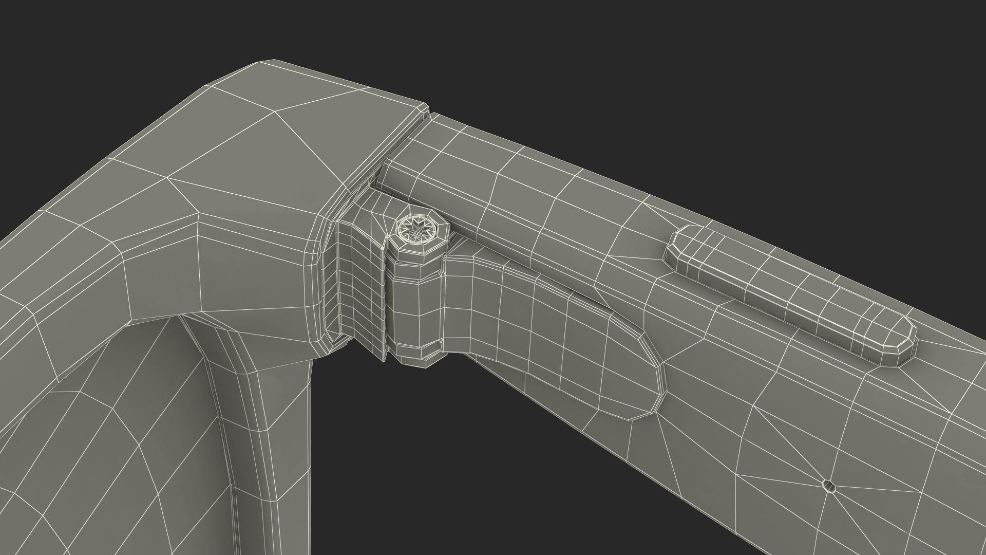 Black Ray Ban Stories Wayfarer Smart Glasses Dark Grey 3D model_26