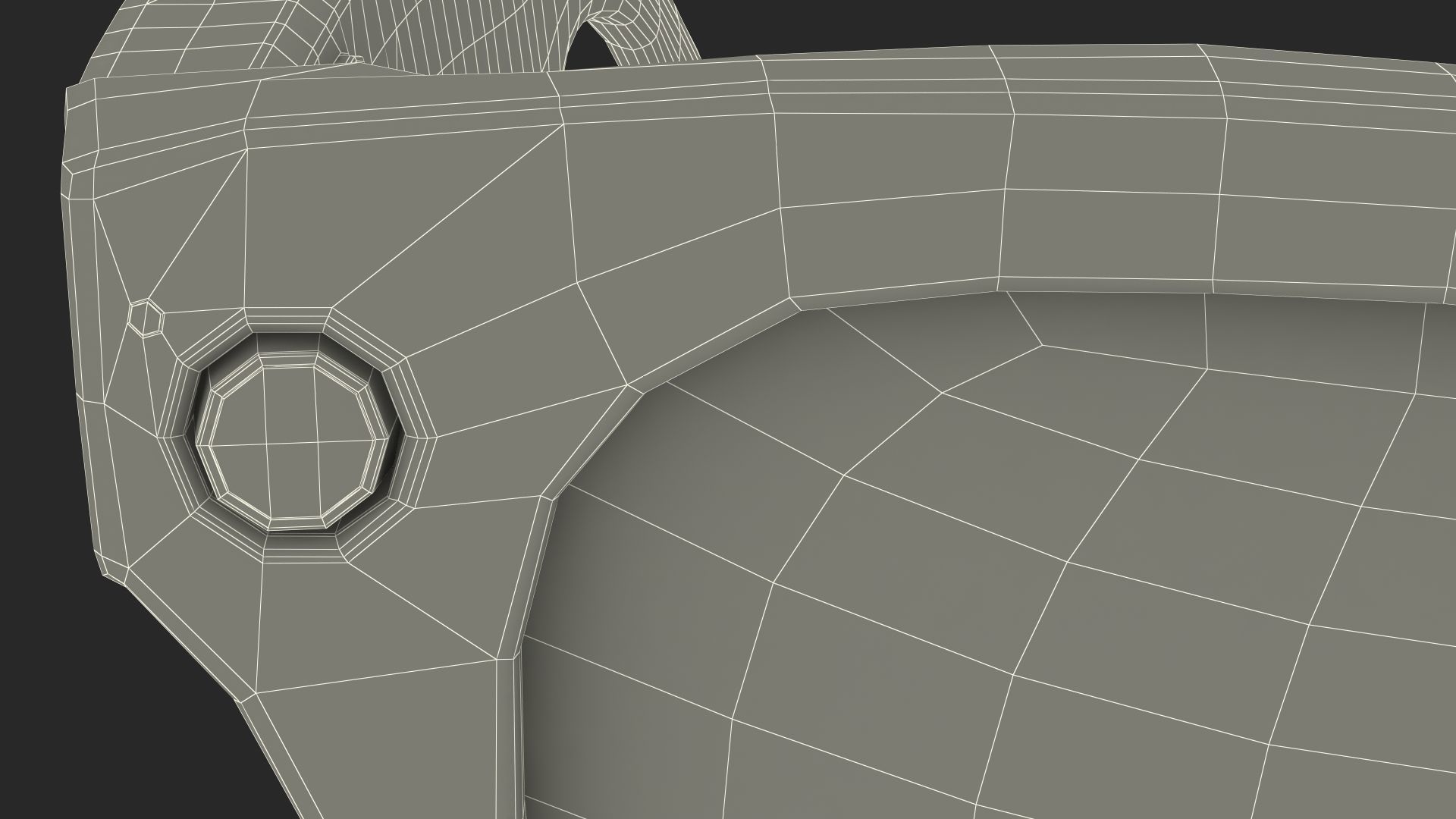 Black Ray Ban Stories Wayfarer Smart Glasses Dark Grey 3D model_28