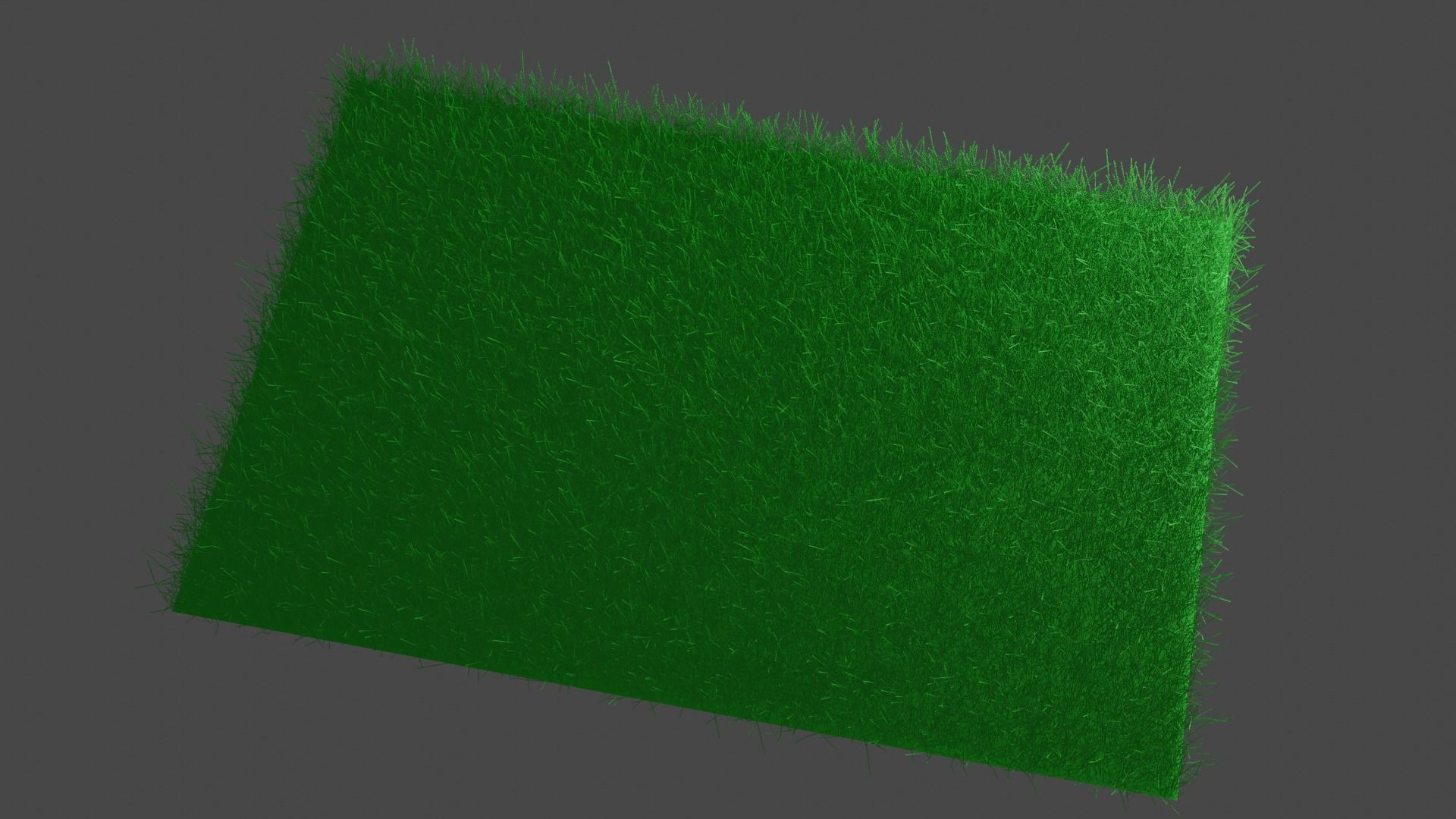 Realistic Grass Asset 3D model_1