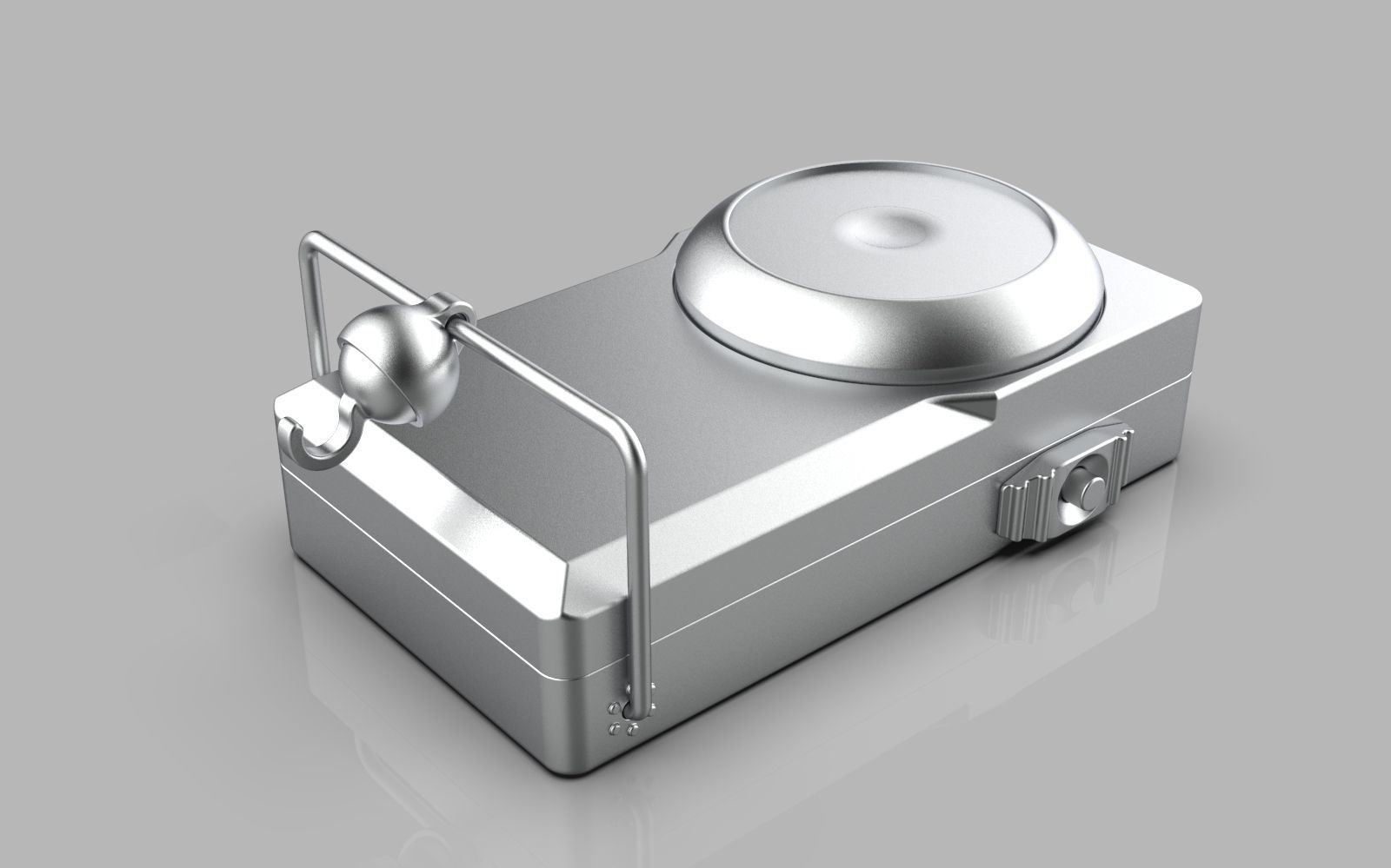 Electric Torch 3D model_3