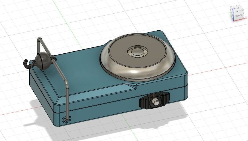 Electric Torch 3D model_5