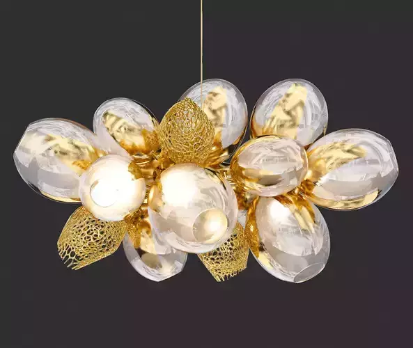 Chanceux Brushed Chandelier