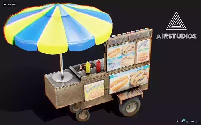 New York Hot Dog Stand