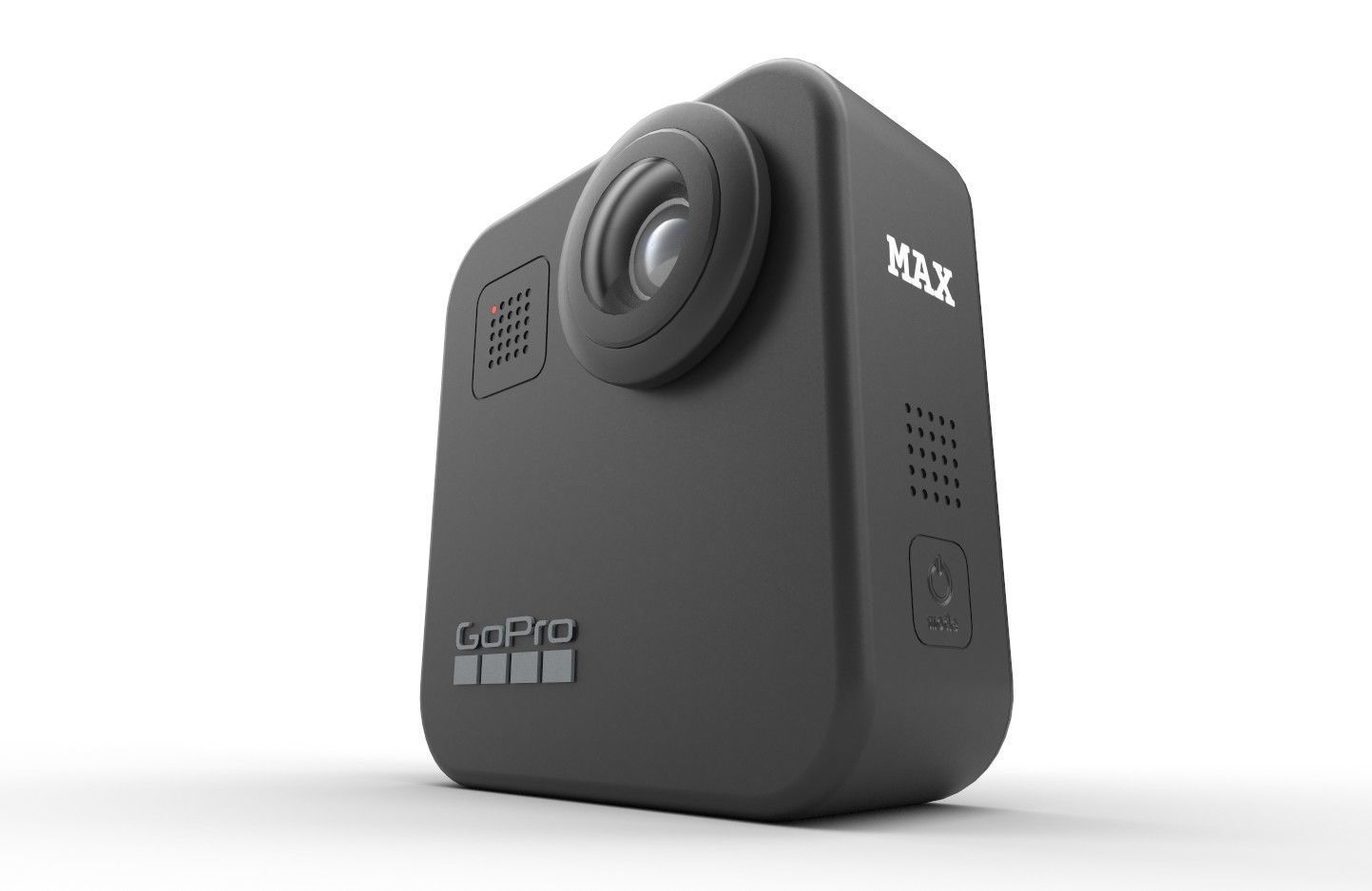 GoPro Max Low-poly 3D model_3