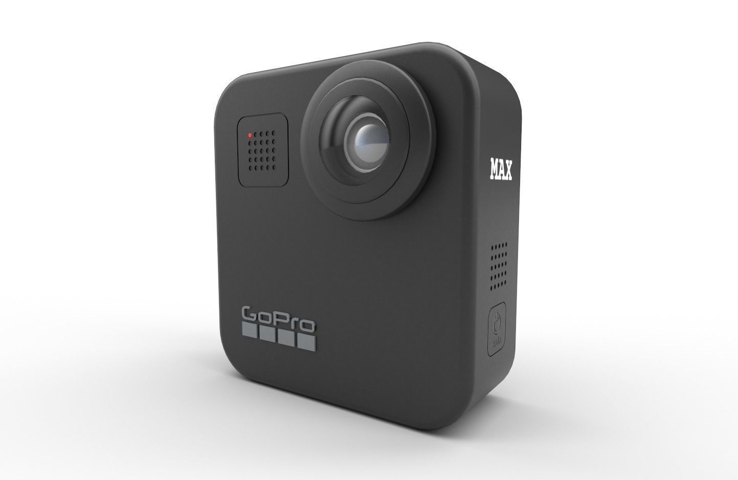 GoPro Max Low-poly 3D model_2