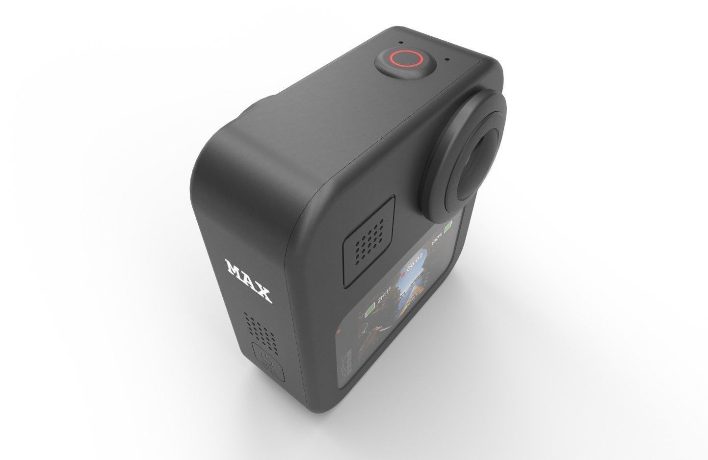 GoPro Max Low-poly 3D model_9