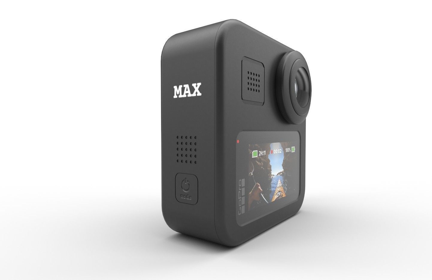 GoPro Max Low-poly 3D model_1