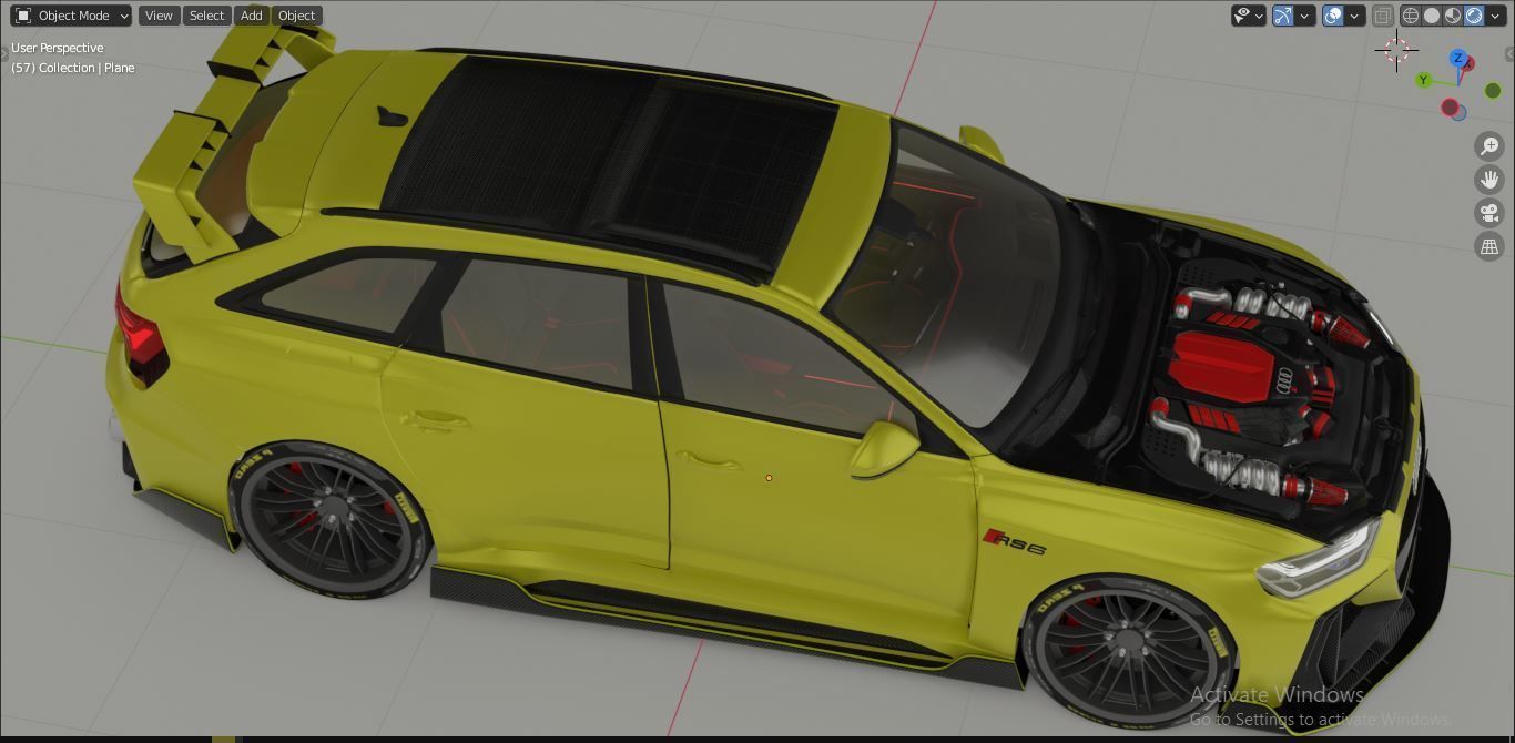 Hycade rs6  3D model_3