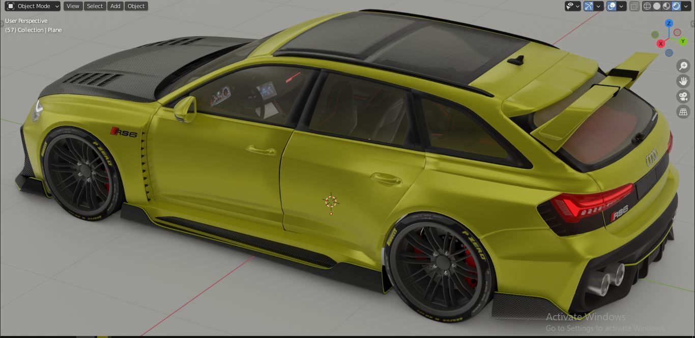 Hycade rs6  3D model_2