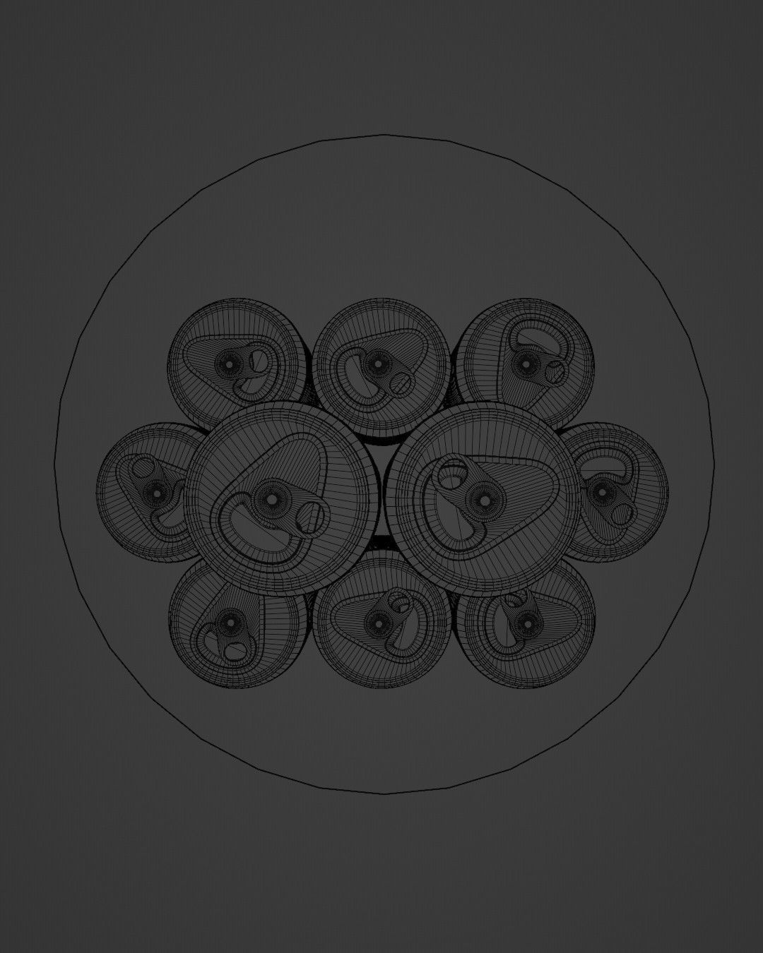 Coca Cola Drink can 3D model_7