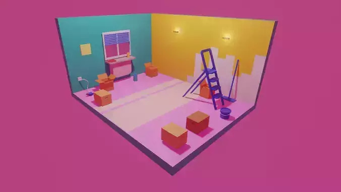 Isometric Room