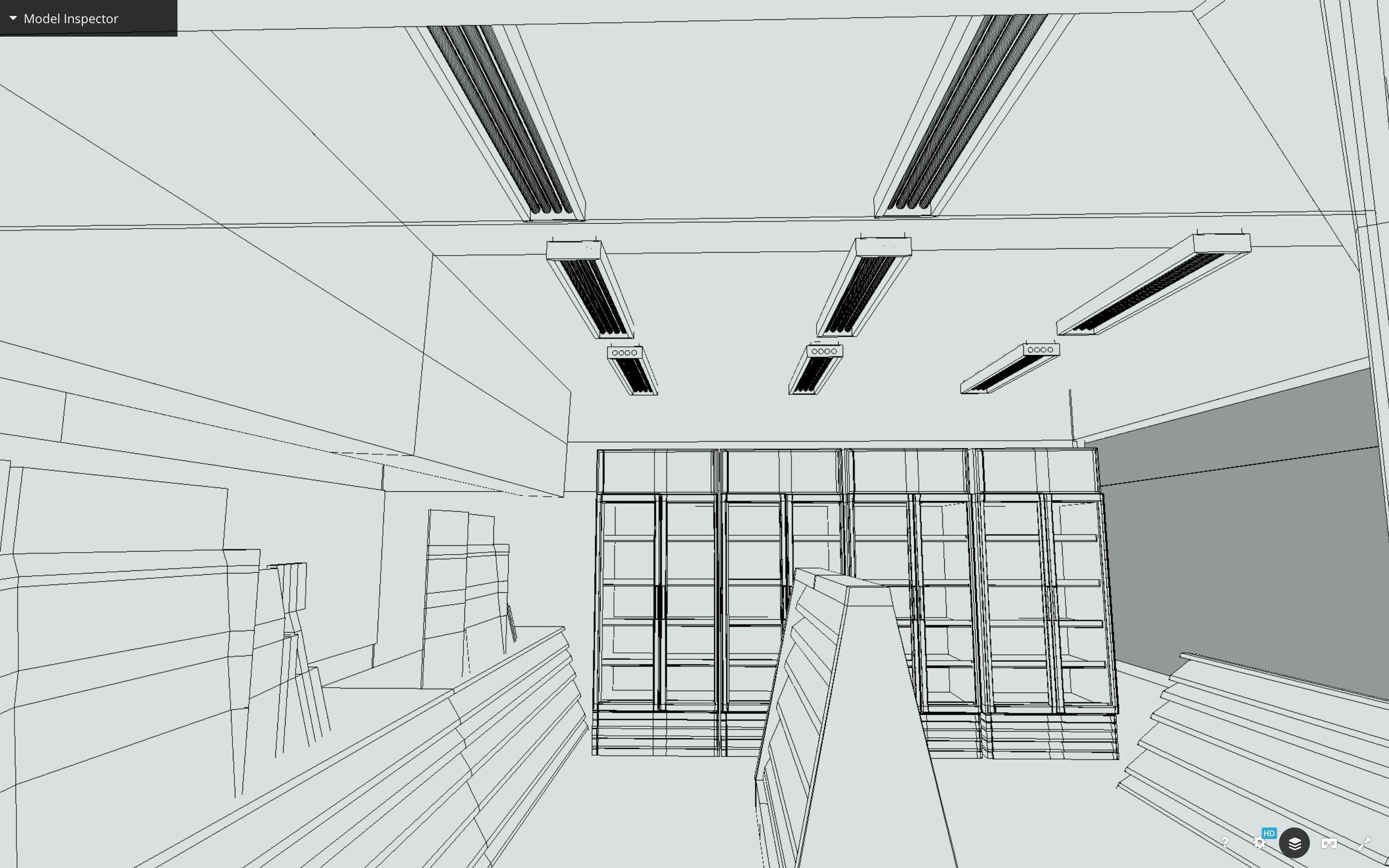 Corner Store Low-poly 3D model_11