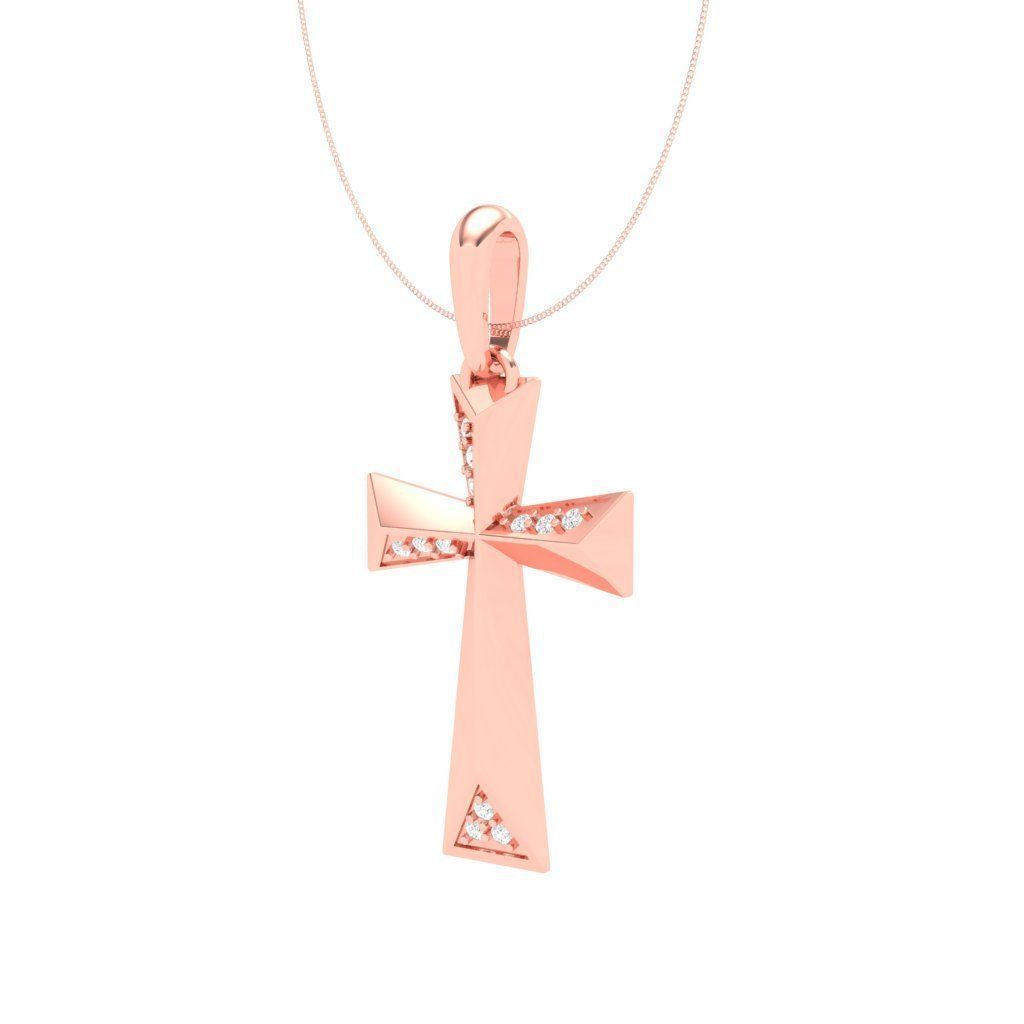 Rose pendant 3D print model 3D print model_1