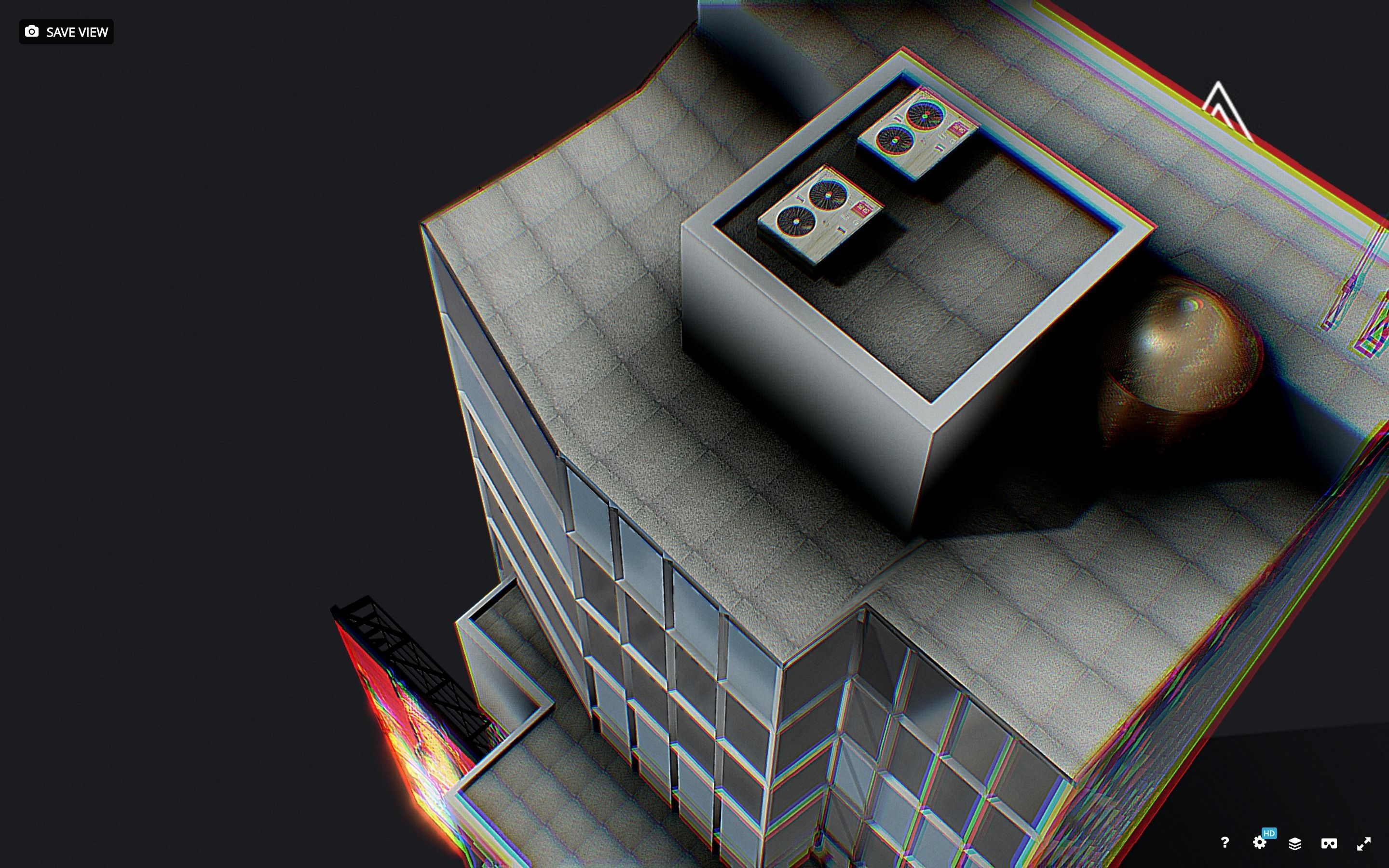 Times Square Building Low-poly 3D model_7