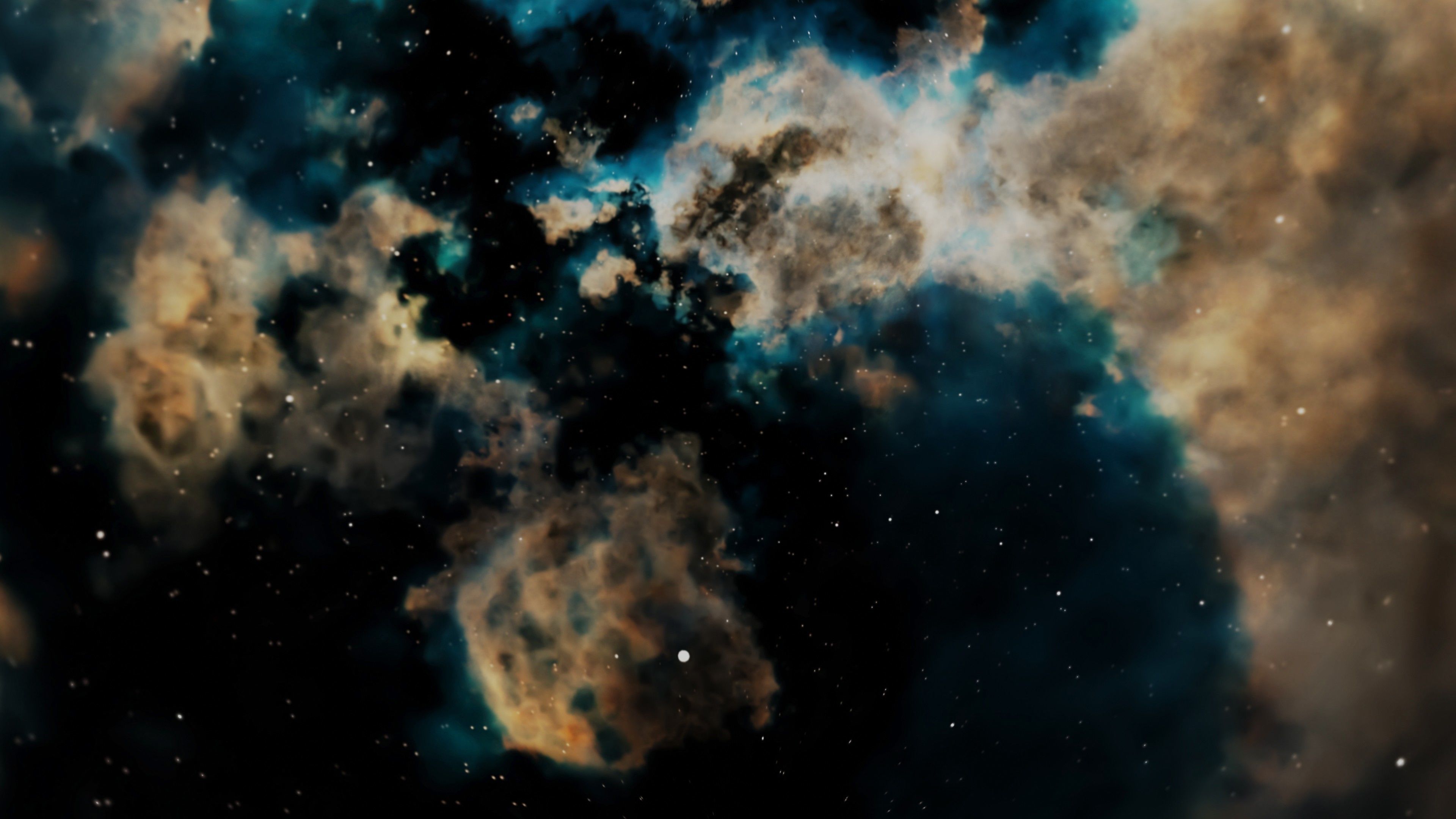 HDRI Panoramic Sky - VR 360 starfield extreme outer space nebula Low-poly 3D model_12