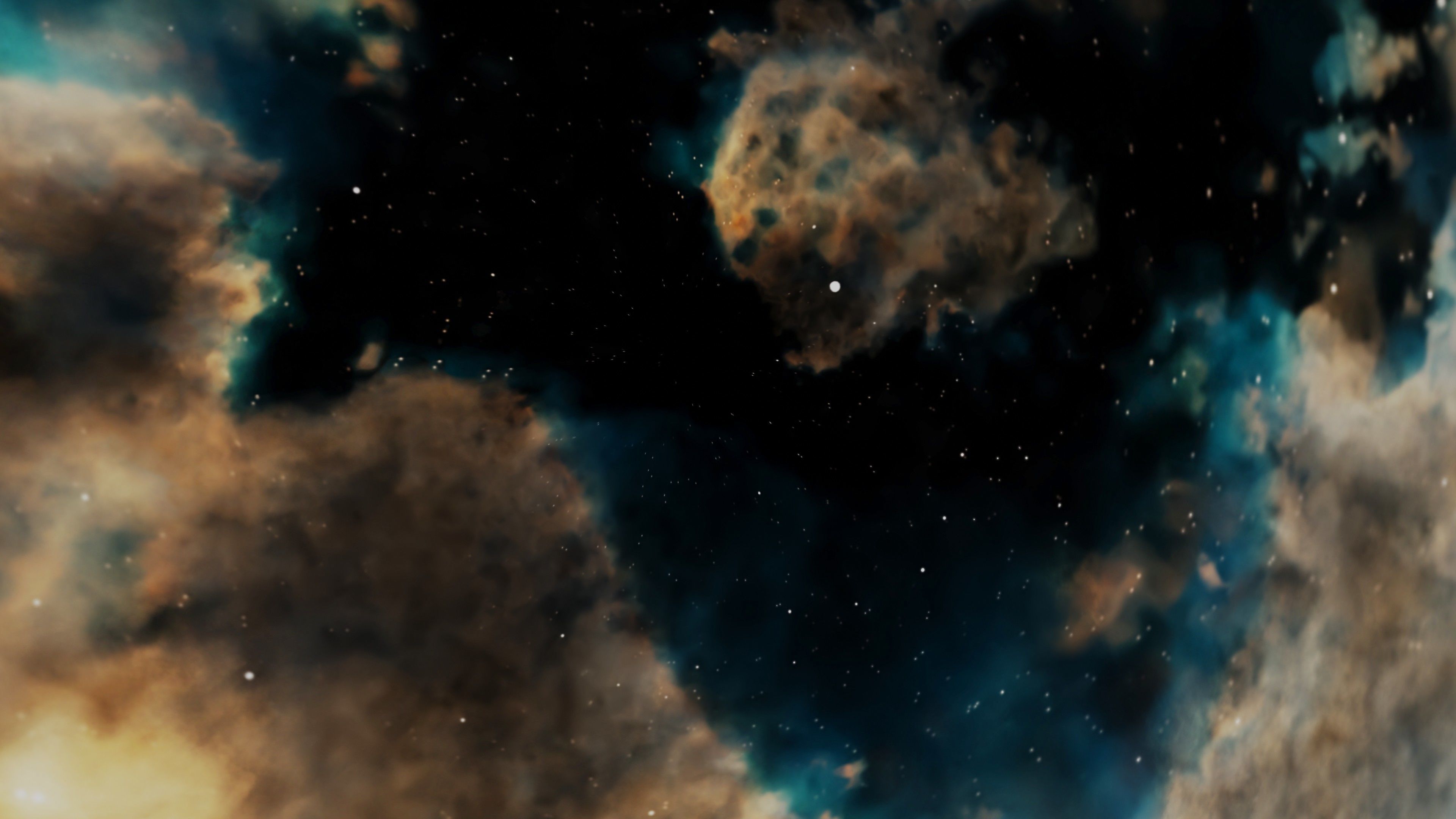 HDRI Panoramic Sky - VR 360 starfield extreme outer space nebula Low-poly 3D model_25
